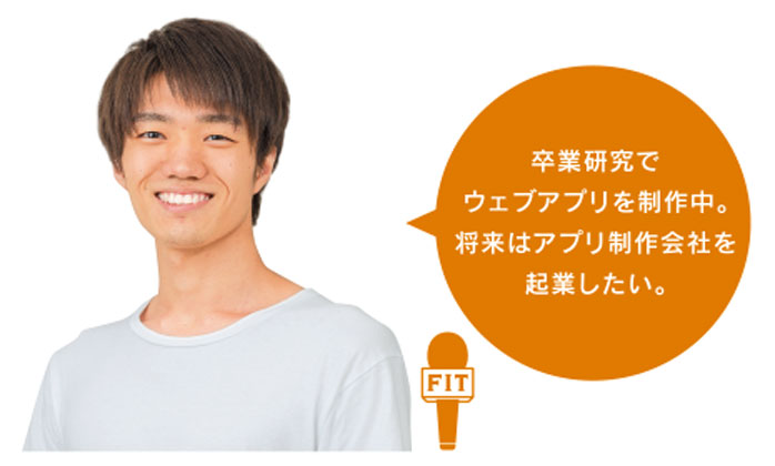 学んできたことが しっかり研究に 活かされています。
