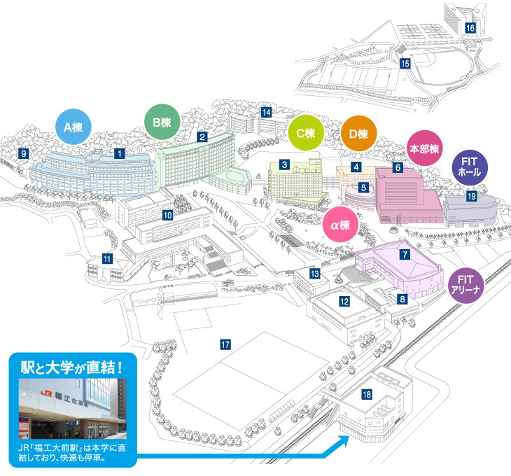 学内マップ