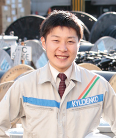 写真:電気工学科 2013年卒業 西澤 涼介さん