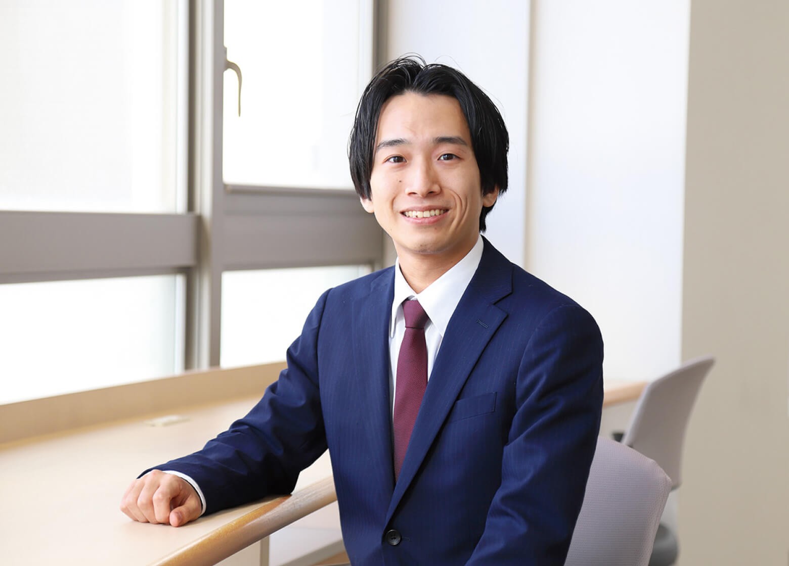 情報工学部 情報システム工学科 3年（福岡県／福岡工業大学附属城東高等学校 出身）福田 裕也さん