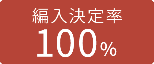 就職率100%
