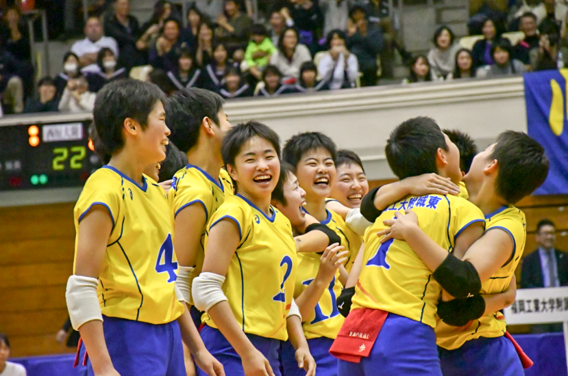 附属城東高校 女子バレー部 第71回全日本バレーボール高等学校選手権大会 福岡県大会 初優勝 春の高校バレー 出場決定 トピックス 新着情報 福岡 工業大学