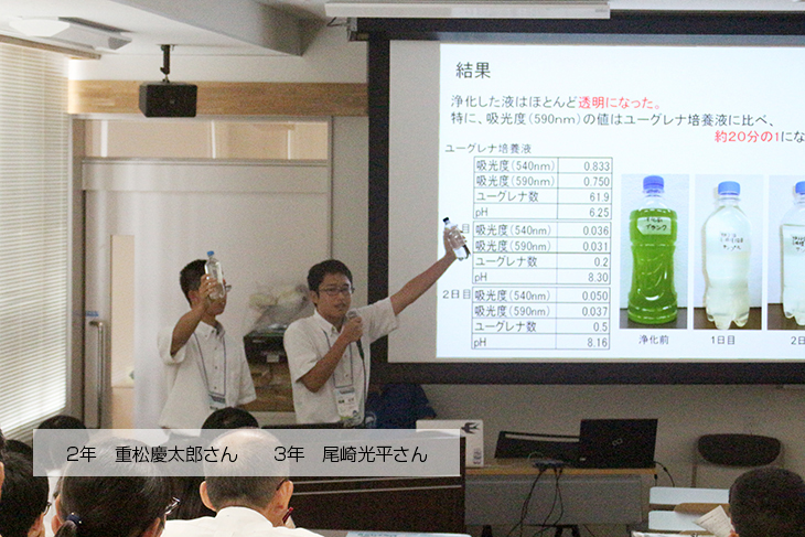 附属城東高校 科学部 全国高等学校総合文化祭にて 文化 連盟賞 高大連携課題研究発表会にて 優秀賞 サイエンスインターハイにて コンペティション賞 をそれぞれ受賞 トピックス 新着情報 福岡工業大学