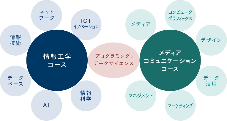 2つのコースで実践力を養成