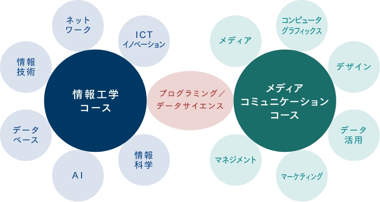 ２つのコースで実践力を養成