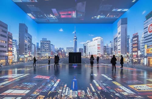 没入型映像と音響