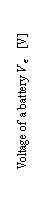 eLXg {bNX: Voltage of a battery Ve [V]